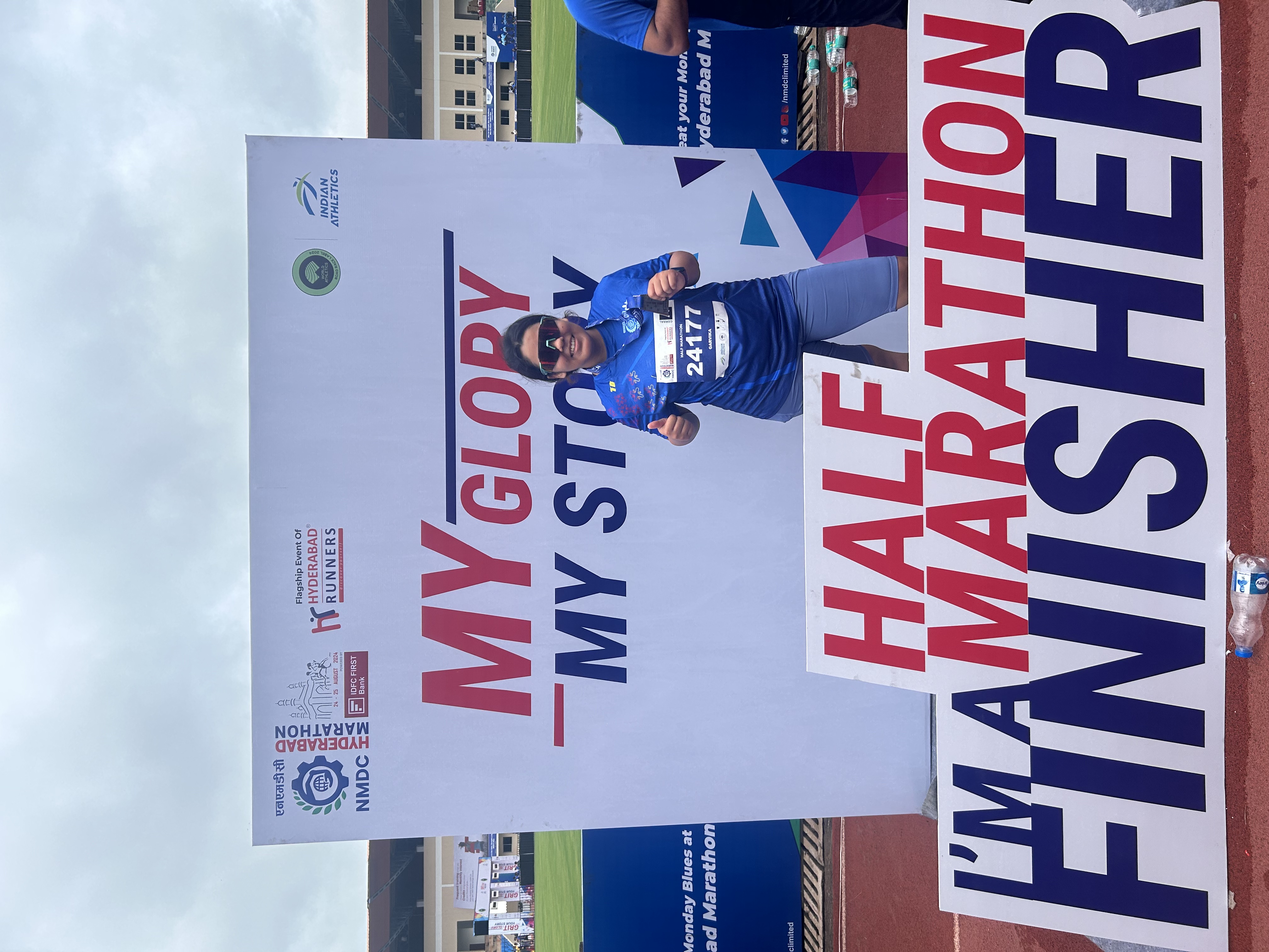 Half-marathon finisher